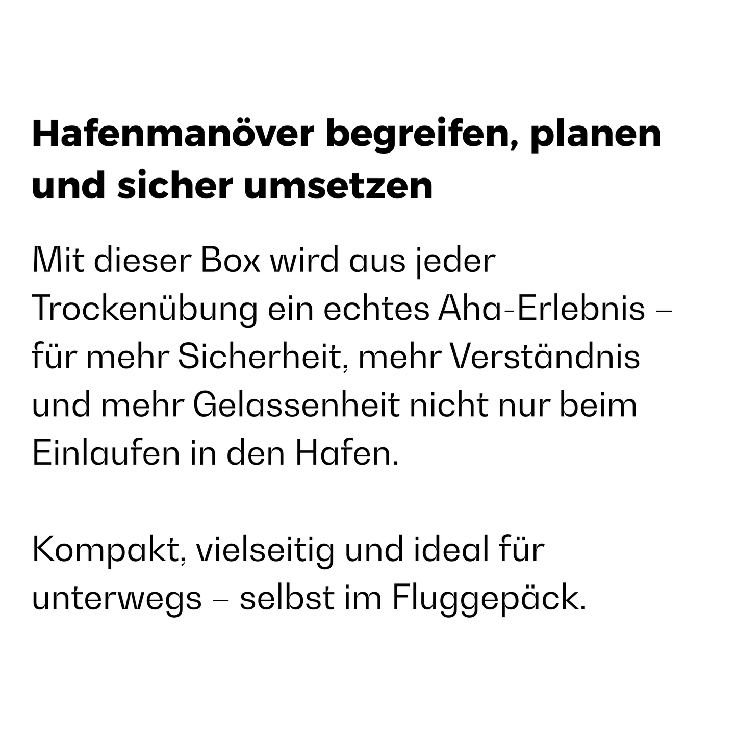 A210 Manöverbox